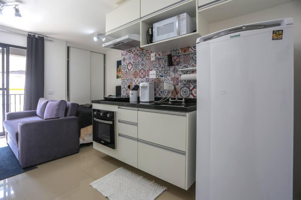 Studio Lindo Ao Lado Do Metro Santa Cecilia Apartment เซาเปาโล ภายนอก รูปภาพ